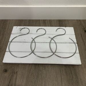 Silver Metal Closet Hook